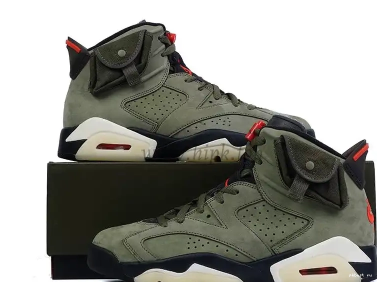 READY PK MATERIALS Scott Travis 6 Jordan GOD SHIP RETAIL TO Retro 0514